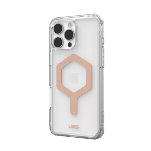 UAG รุ่น Plyo Magsafe - เคส iPhone 16 Pro - สี Ice/Rose Gold