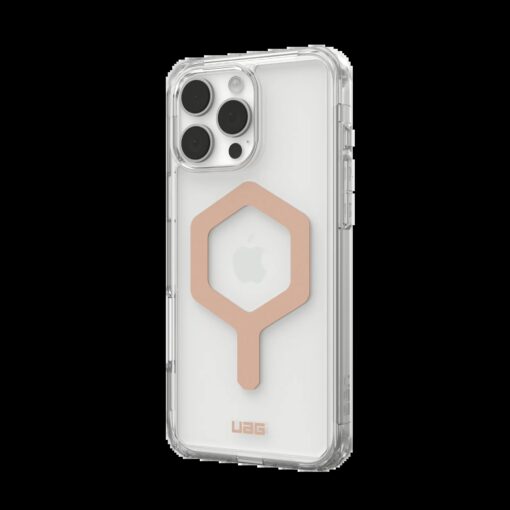 UAG รุ่น Plyo Magsafe - เคส iPhone 16 Pro Max - สี Ice/Rose Gold - Image 3