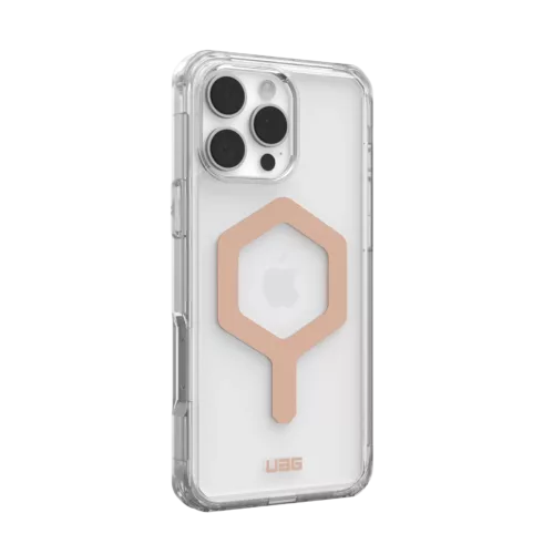 UAG รุ่น Plyo Magsafe - เคส iPhone 16 Pro - สี Ice/Rose Gold