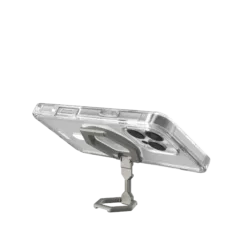 UAG รุ่น Plyo Magsafe Bundel - เคส iPhone 16 Pro Max - สี Ice White/Titanium Stand
