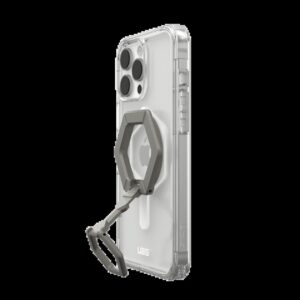 UAG รุ่น Plyo Magsafe Bundel - เคส iPhone 16 Pro Max - สี Ice White/Titanium Stand 10 UAG รุ่น Plyo Magsafe Bundel - เคส iPhone 16 Pro Max - สี Ice White/Titanium Stand