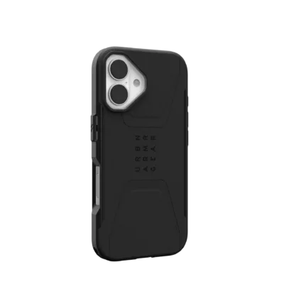 UAG รุ่น Civilian Magsafe - เคส iPhone 16 - สี Black