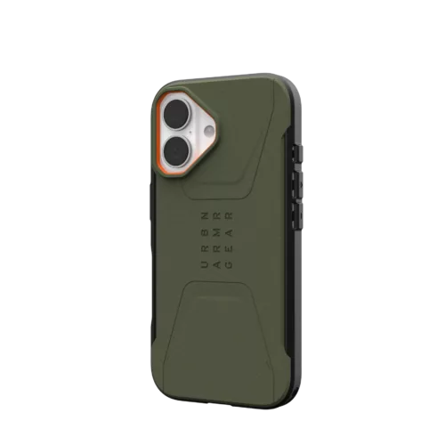 UAG รุ่น Civilian Magsafe - เคส iPhone 16 - สี Olive Drab