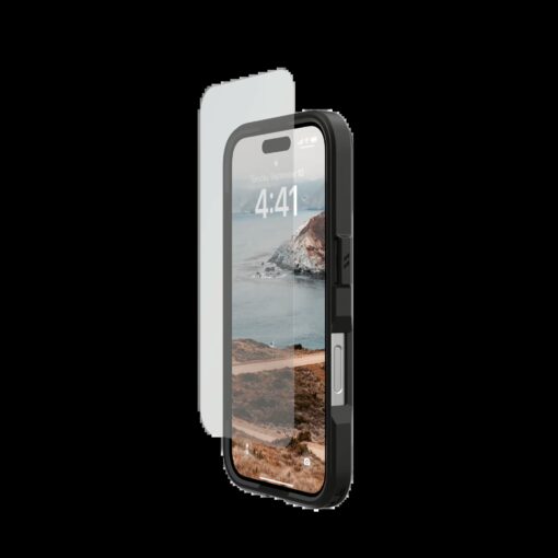 UAG รุ่น Glass Shield - ฟิล์มกระจก iPhone 16 Pro Max - สี Clear - Image 5