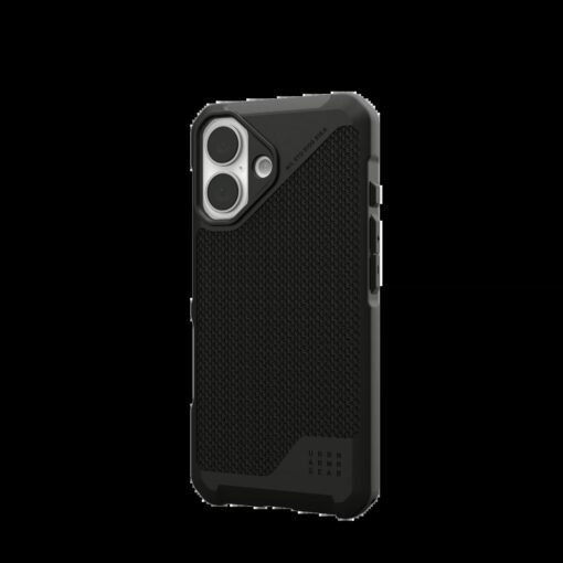 UAG รุ่น Metropolis LT Magsafe - เคส iPhone 16 - สี Kevlar Black - Image 3