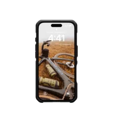 UAG รุ่น Metropolis LT Magsafe - เคส iPhone 16 - สี Kevlar Black