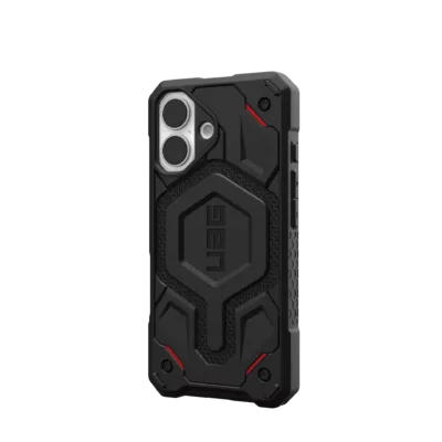 UAG รุ่น Monarch Pro - เคส iPhone 16 - สี Kevlar Black