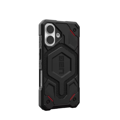 UAG รุ่น Monarch Pro - เคส iPhone 16 - สี Kevlar Black