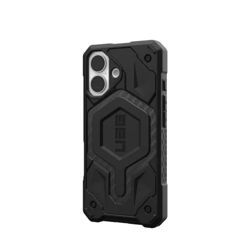 UAG รุ่น Monarch Pro - เคส iPhone 16 - สี Carbon Fiber