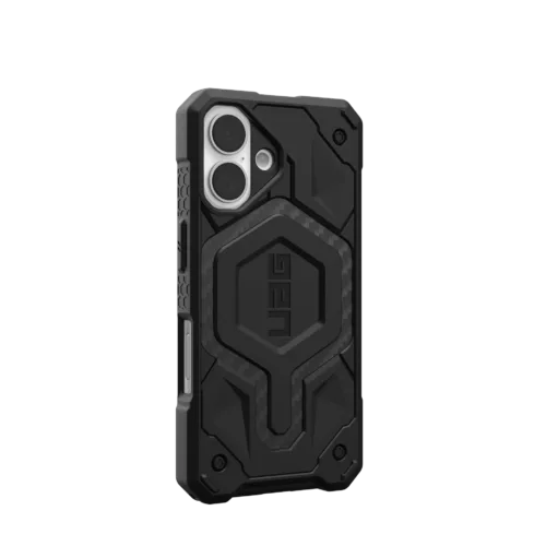 UAG รุ่น Monarch Pro - เคส iPhone 16 - สี Carbon Fiber
