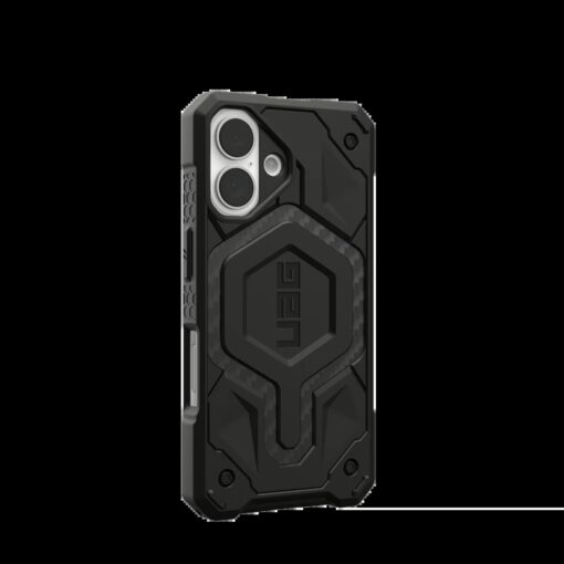 UAG รุ่น Monarch Pro - เคส iPhone 16 - สี Carbon Fiber - Image 3
