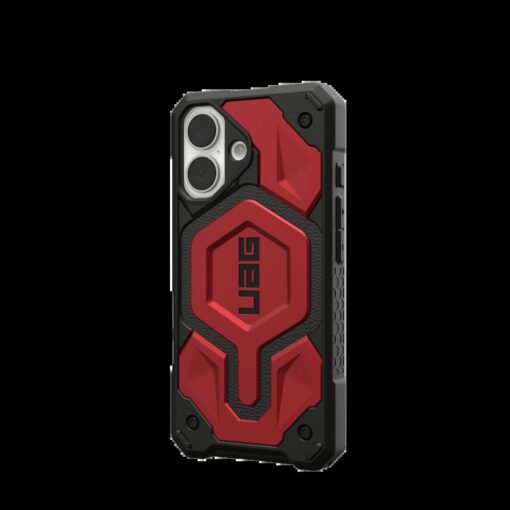 UAG รุ่น Monarch Pro - เคส iPhone 16 - สี Crimson - Image 3