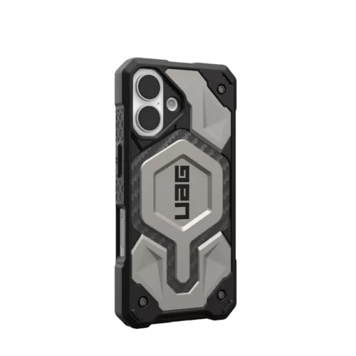 UAG รุ่น Monarch Pro - เคส iPhone 16 - สี Titanium
