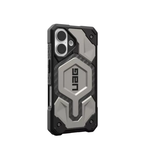 UAG รุ่น Monarch Pro - เคส iPhone 16 - สี Titanium