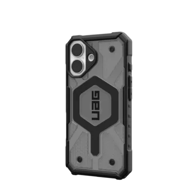 UAG รุ่น Pathfinder Clear Magsafe - เคส iPhone 16 - สี Ash