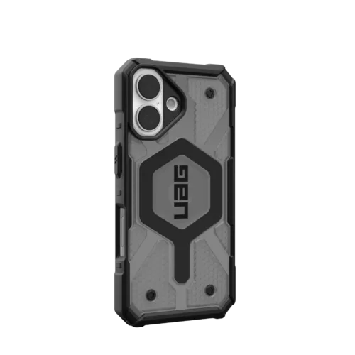 UAG รุ่น Pathfinder Clear Magsafe - เคส iPhone 16 - สี Ash