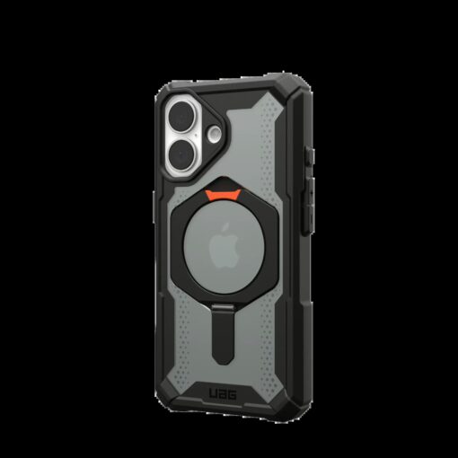 UAG รุ่น Plasma XTE Magsafe - เคส iPhone 16 Plus - สี Black/Orange - Image 3
