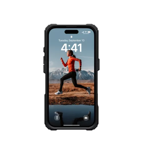 UAG รุ่น Plasma XTE Magsafe - เคส iPhone 16 - สี Black/Orange