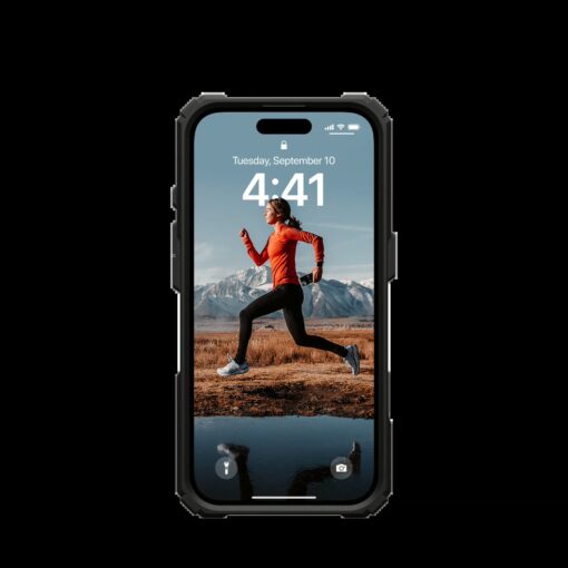 UAG รุ่น Plasma XTE Magsafe - เคส iPhone 16 Plus - สี Black/Orange - Image 2