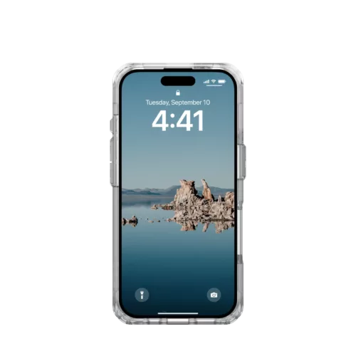 UAG รุ่น Plyo Magsafe - เคส iPhone 16 - สี Ice/Silver