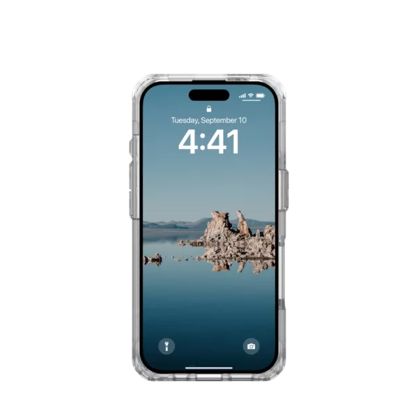 UAG รุ่น Plyo Magsafe - เคส iPhone 16 - สี Ice/Silver