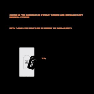 UAG รุ่น Removable Privacy Eco - ฟิล์ม iPhone 16 - สี Clear 14 UAG รุ่น Removable Privacy Eco - ฟิล์ม iPhone 16 - สี Clear