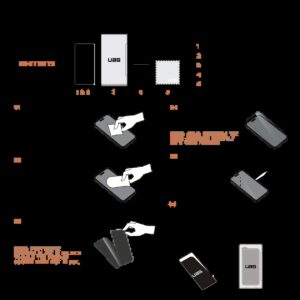 UAG รุ่น Removable Privacy Eco - ฟิล์ม iPhone 16 - สี Clear 15 UAG รุ่น Removable Privacy Eco - ฟิล์ม iPhone 16 - สี Clear