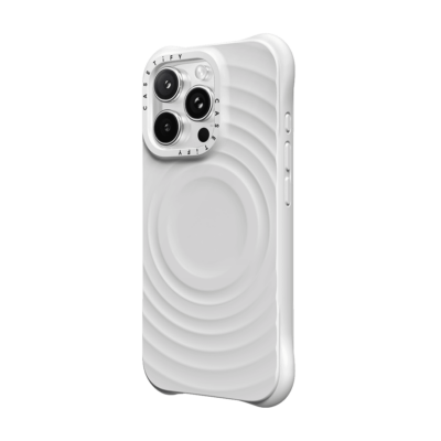 Casetify รุ่น Ripple Case - เคส iPhone 16 Pro - สี White
