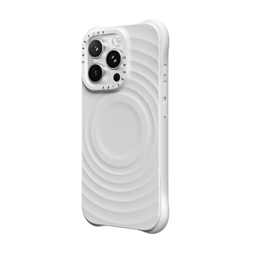 Casetify รุ่น Ripple Case - เคส iPhone 16 Pro - สี White