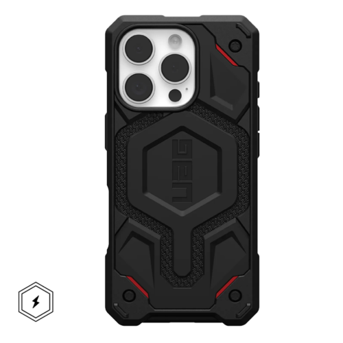 UAG รุ่น Monarch Pro - เคส iPhone 16 Pro Max - สี Kevlar Black