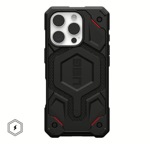 UAG รุ่น Monarch Pro - เคส iPhone 16 Pro Max - สี Kevlar Black