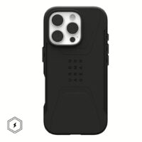 UAG รุ่น Civilian Magsafe - เคส iPhone 16 Pro Max - สี Black