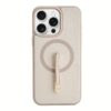 Custype รุ่น Magnetic Wireless Charging Phone Case with Single Pole stand - เคส iPhone 16 Pro Max - สี Beige