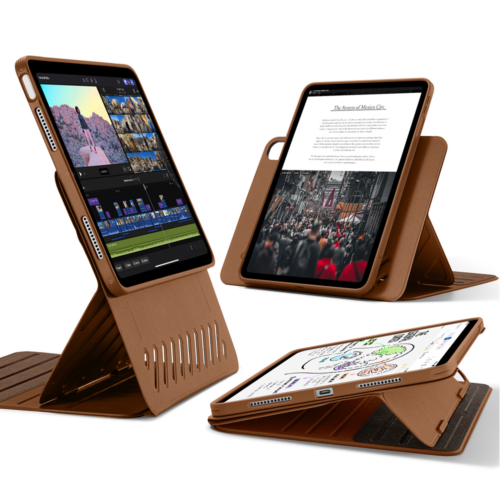 ESR รุ่น Shift Magnetic Case - เคส iPad Air 11" (2025/2024), iPad Air 10.9" (5th/4th Gen) - สี Brown