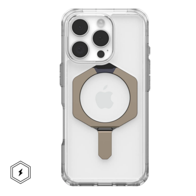 UAG รุ่น Plyo XTE Magsafe - เคส iPhone 16 Pro Max - สี Clear/Titanium