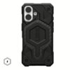 UAG รุ่น Monarch Pro - เคส iPhone 16 - สี Carbon Fiber