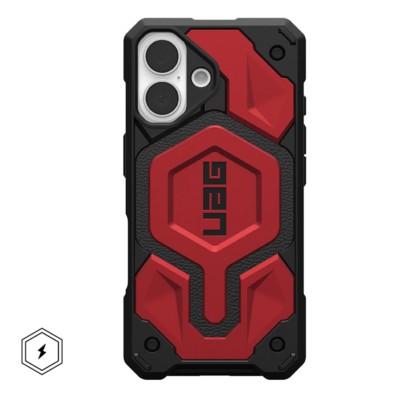 UAG รุ่น Monarch Pro - เคส iPhone 16 - สี Crimson