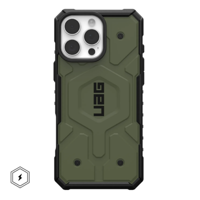 UAG รุ่น Pathfinder Magsafe - เคส iPhone 16 Pro Max - สี Olive Drab