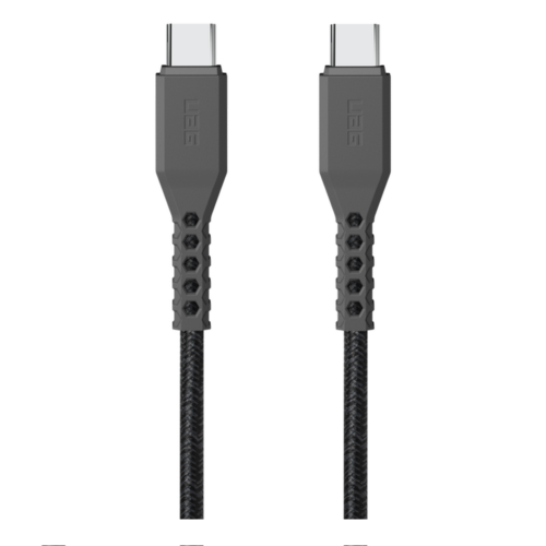 UAG สายชาร์จ รุ่น USB C-to-USB C Cable 60W (ยาว 1.2 m) - สี Grey