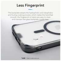 Hoda รุ่น Glass Case Crystal Pro with Magsafe - เคส iPhone 16 Pro Max - สี Clear