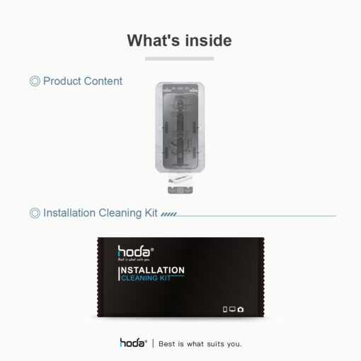 Hoda รุ่น Glass Protector Anti-Peeper - ฟิล์มกระจก iPhone 16 Pro Max - Image 12