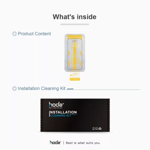 Hoda รุ่น Glass Protector Clear - ฟิล์มกระจก iPhone 16 Pro