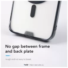 Hoda รุ่น Glass Case Crystal Pro with Magsafe - เคส iPhone 16 Pro Max - สี Clear