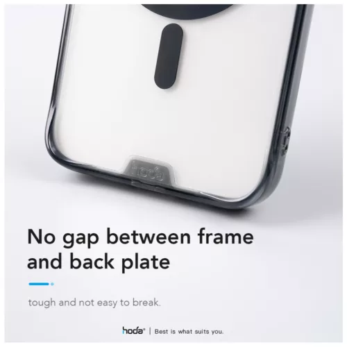 Hoda รุ่น Glass Case Crystal Pro with Magsafe - เคส iPhone 16 Pro Max - สี Clear