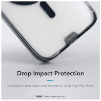 Hoda รุ่น Glass Case Crystal Pro with Magsafe - เคส iPhone 16 Pro Max - สี Clear