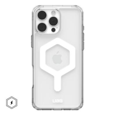 UAG รุ่น Plyo Magsafe - เคส iPhone 16 Pro Max - สี Ice/White