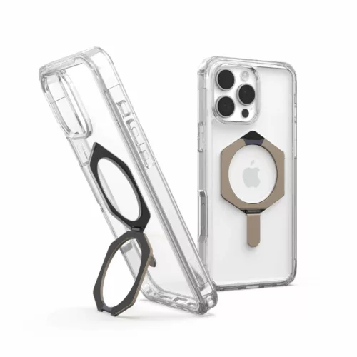 UAG รุ่น Plyo XTE Magsafe - เคส iPhone 16 Pro Max - สี Clear/Titanium