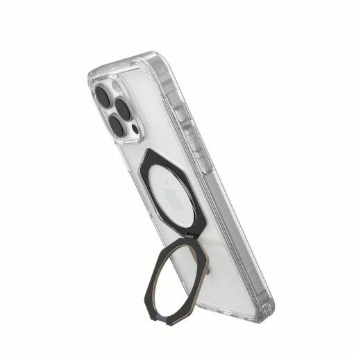 UAG รุ่น Plyo XTE Magsafe - เคส iPhone 16 Pro Max - สี Clear/Titanium - Image 8