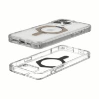 UAG รุ่น Plyo XTE Magsafe - เคส iPhone 16 Pro Max - สี Clear/Titanium