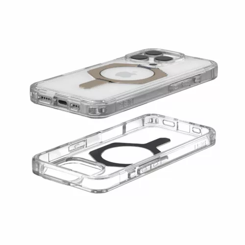 UAG รุ่น Plyo XTE Magsafe - เคส iPhone 16 Pro - สี Clear/Titanium